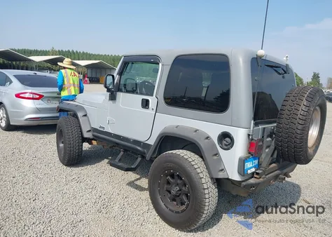 2005 Jeep Wrangler Sport from USA, damaged, VIN 1J4FA49S65P326431